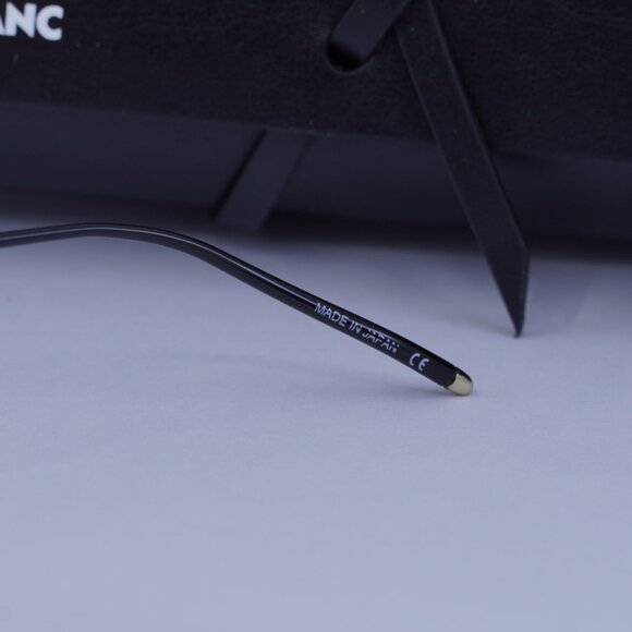 Montblanc MB0129O 004 Aviator Eyeglasses 52mm – Gold - Picture 9 of 12